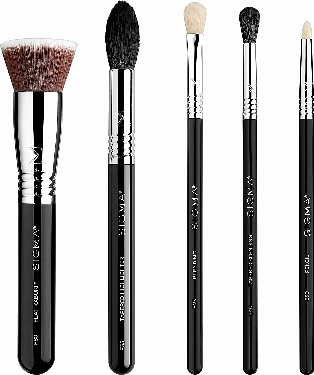 Zestaw pędzli do makijażu - Sigma Beauty Most Wanted Brush Set — Zdjęcie N2