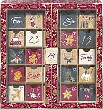 Zestaw Kalendarz adwentowy, 24 produkty - Baylis & Harding The Fuzzy Duck Winter Wonderland Luxury 24 Days Of Beauty Advent Calendar Gift Set — Zdjęcie N2