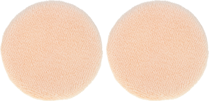 Gąbka do pudru 2w1 CS050B, beżowa - Cosmo Shop Sponge — Zdjęcie N1