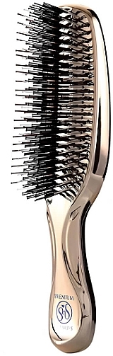 Szczotka do do włosów Champagne Gold - S-Heart-S Scalp Brush World Premium — Zdjęcie N1