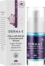 Skoncentrowane serum ultraliftingujące z DMAE, peptydami miedzi, resweratrolem i śliwką kakadu - Derma E Ultra Lift DMAE Concentrated Serum — Zdjęcie N2