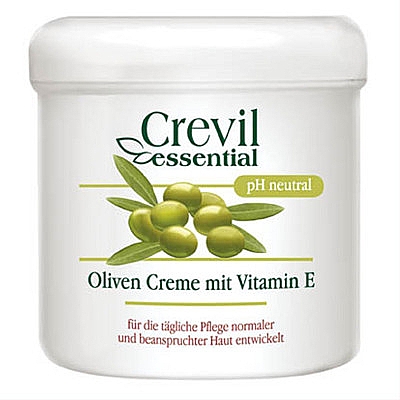 Krem z oliwą z oliwek i witaminą E - Crevil Essential Olive Cream with Vitamin E — Zdjęcie N1