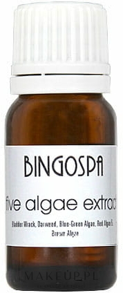 Ekstrakt z pięciu alg - BingoSpa — Zdjęcie 10 ml