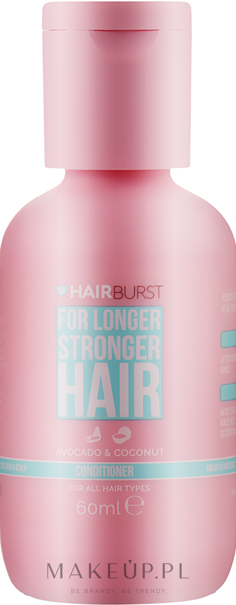 Odżywka na porost i wzmocnienie włosów - Hairburst Longer Stronger Hair Conditioner — Zdjęcie 60 ml