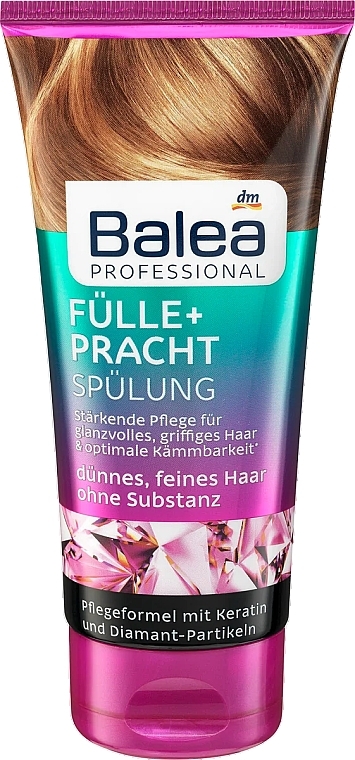 Odżywka do włosów cienkich - Balea Fulle Pracht Conditioner Balm