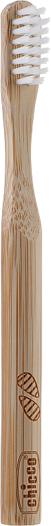 Bambusowa szczoteczka do zębów, zielona - Chicco — Zdjęcie N1