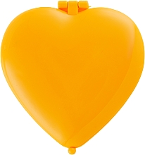 Kup Lusterko kosmetyczne w kształcie serca, 85550, pomarańczowe - Top Choice