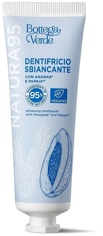 Wybielająca pasta do zębów - Bottega Verde Whitening Toothpaste — Zdjęcie N1