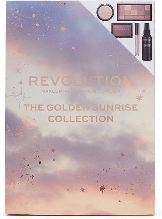 Zestaw lakierów do paznokci, 5 produktów - Makeup Revolution The Golden Sunrise Collection — Zdjęcie N2