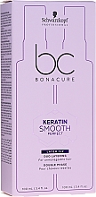 Kup Dwufazowy keratynowy system wygładzający do włosów niesfornych - Schwarzkopf Professional BC Bonacure Keratin Smooth Perfect Duo Layering