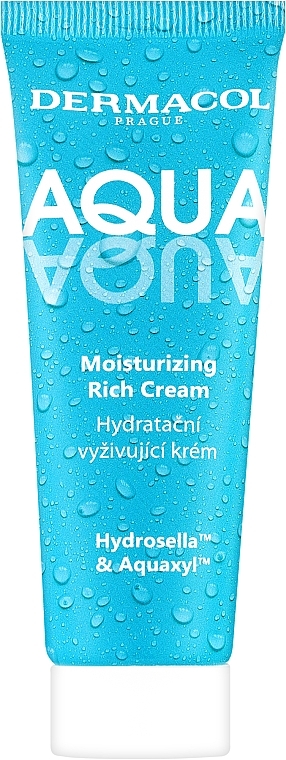 Nawilżający krem do twarzy - Dermacol Aqua Aqua Moisturizing Rich Cream — Zdjęcie N1