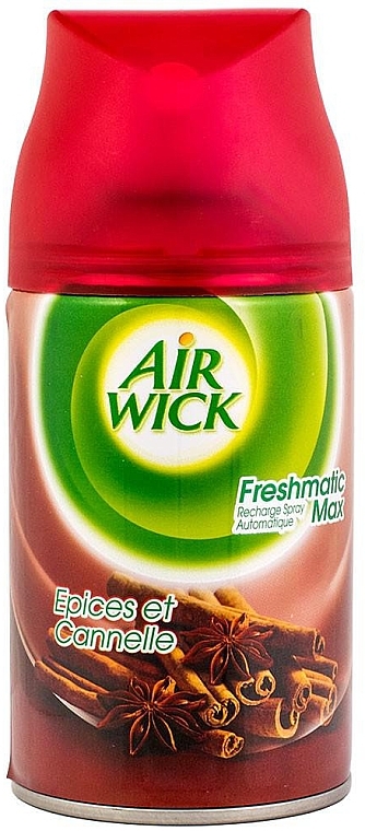 Wymienny wkład do odświeżacza powietrza Przyprawy i cynamon - Air Wick Freshmatic Cinnamon Sticks And Spices