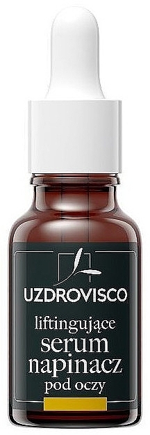 Liftingujace serum napinacz pod oczy - Uzdrovisco Lifting Eye Serum — Zdjęcie N1