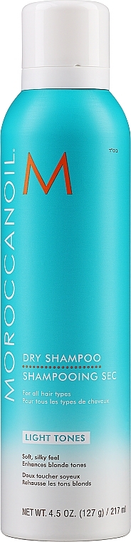 Suchy szampon do włosów - Moroccanoil Dry Shampoo for Light Tones — Zdjęcie N3