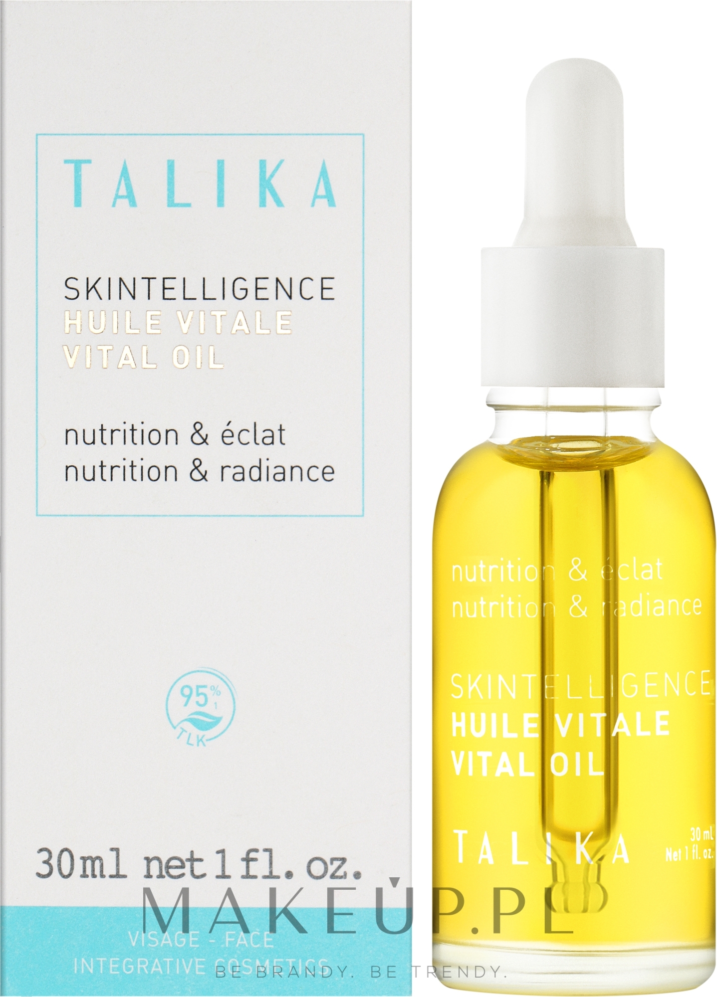 Odżywczy olejek regenerujący do twarzy - Talika Skintelligence Vital Oil — Zdjęcie 30 ml