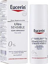 Bogaty krem-esencja na dzień do skóry suchej - Eucerin Ultrasensitive Soothing Cream Dry Skin — Zdjęcie N2