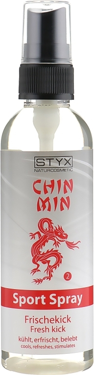 Lodowy energetyzujący spray do ciała dla sportowców - Styx Naturcosmetic Chin Min Fresh Kick Sport Spray — Zdjęcie N2