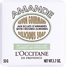 Kup Mydło do rąk - L'Occitane Almond Delicious Soap Cleansing And Exfoliating