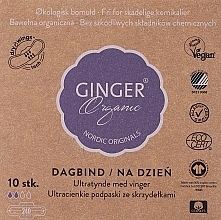 Kup Podpaski na dzień, 10 szt. - Ginger Organic