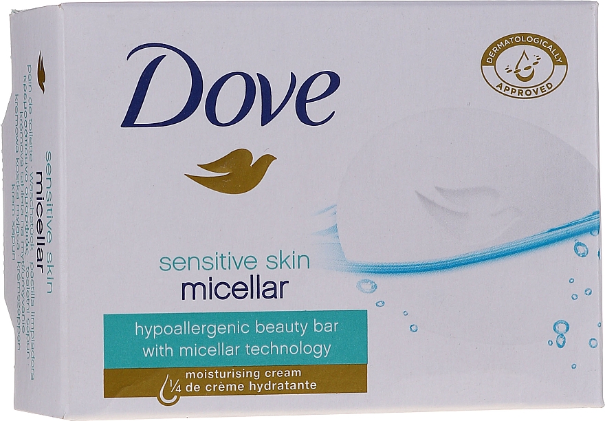 Hipoalergiczna kremowa kostka myjąca Pure & Sensitive - Dove — Zdjęcie N1