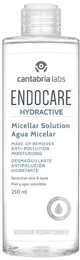 Nawilżający płyn micelarny do mycia twarzy - Cantabria Labs Endocare Hydractive Micellar Solution — Zdjęcie N3