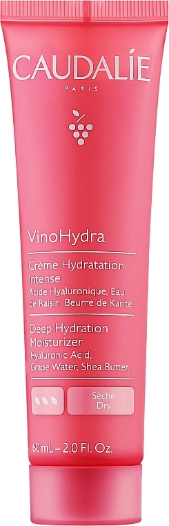 Krem do skóry suchej Intensywne nawilżenie - Caudalíe VinoHydra Deep Hydration Moisturizer — Zdjęcie N1