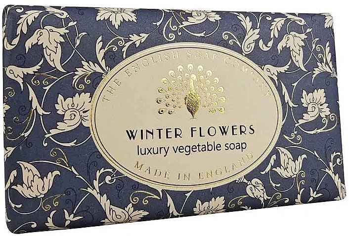 Mydło Zimowe kwiaty - The English Soap Company Christmas Winter Flowers Soap — Zdjęcie N1