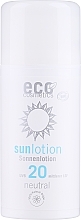 Kup Przeciwsłoneczna emulsja bezzapachowa SPF 20 - Eco Cosmetics Sun Lotion