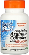 Kup Szybko działający kompleks argininy z nitroziginą - Doctor's Best Fast Acting Arginine Complex with Nitrosigine