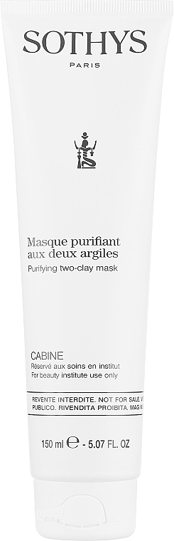 Aktywna maska oczyszczająca sebo-regulująca - Sothys Purifying Two-Clay Mask — Zdjęcie N3