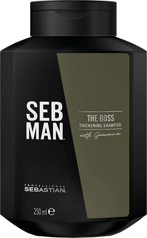 Szampon zwiększający objętość cienkich włosów - Sebastian Professional Seb Man The Boss Thickening Shampoo — Zdjęcie 250 ml