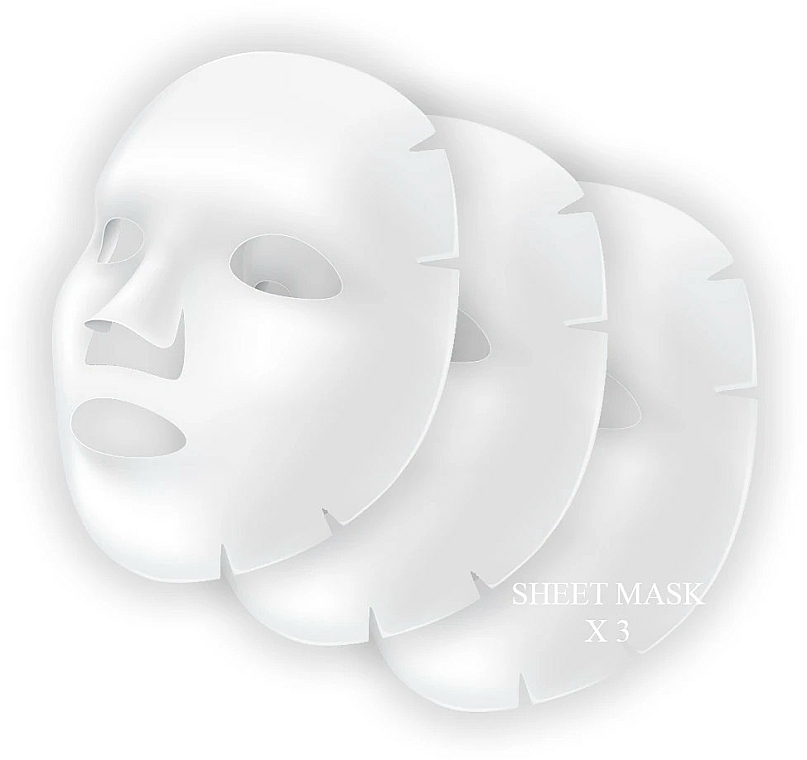 Nawilżająca maseczka w płachcie z kwasem hialuronowym - Eclat Skin London Hyaluronic Acid & Collagen Sheet Masks — Zdjęcie N2