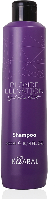 Szampon do włosów rozjaśnianych - Kaaral Blonde Elevation Yellow Out Shampoo — Zdjęcie N2