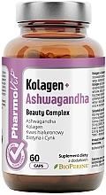Suplement diety Kolagen + ashwagandha - Pharmovit Kolagen + Ashwagandha Beauty Complex — Zdjęcie N1