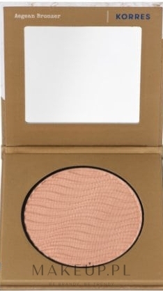 Puder-bronzer do twarzy - Korres Aegean Bronzer Natural Tan Look Healthy Glow — Zdjęcie Light