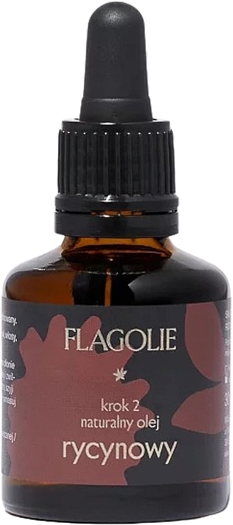 Naturalny olej rycynowy - Flagolie — Zdjęcie N1