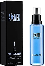 Mugler A Men Rubber Recharge Refill Bottle - Woda toaletowa (uzupełnienie) — Zdjęcie N1