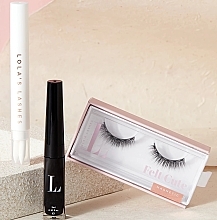 Zestaw - Lola's Lashes Felt Cute Hybrid Magnetic Eyelash Kit (eyeliner/3ml + remover/2.5ml + eyelashes/2pcs) — Zdjęcie N3