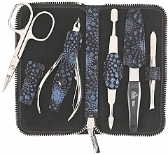 Zestaw do manicure, 5 elementów Nocne życie - Erbe Solingen Zipper Case Range — Zdjęcie N1