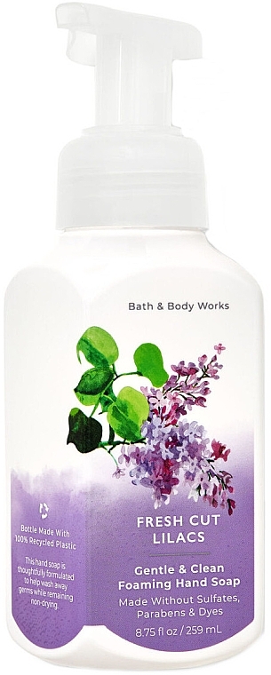 Mydło do rąk Fresh Cut Lilacs - Bath And Body Works Fresh Cut Lilacs Foaming Hand Soap — Zdjęcie N1