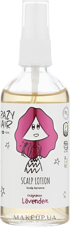 Lawendowy balsam do skóry głowy - HiSkin Crazy Hair Scalpt Lotion Lavender  — Zdjęcie N1