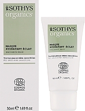 Maseczka do twarzy, nawilżająca - Sothys Organics Mask Hydratant Eclat — Zdjęcie N2