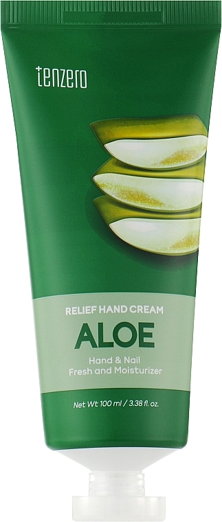 Krem do rąk z aloesem - Tenzero Relief Hand Cream Aloe — Zdjęcie N1