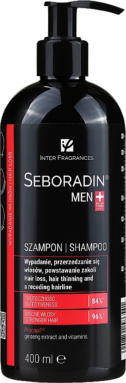 Szampon przeciw wypadaniu włosów dla mężczyzn - Seboradin Men Hair Loss Shampoo — Zdjęcie N3