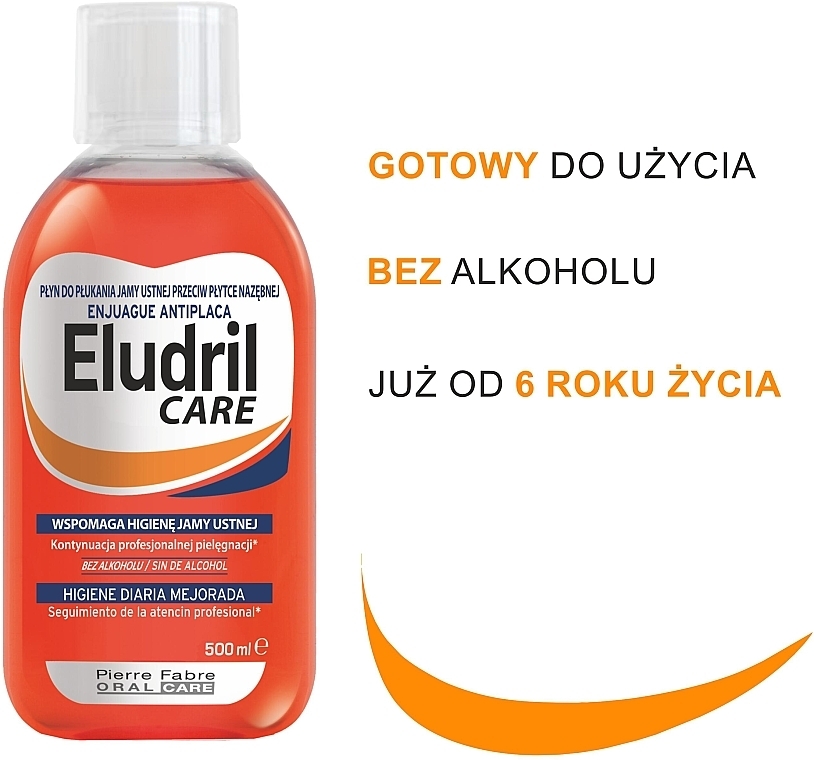 Przeciwpłytkowy płyn do płukania jamy ustnej - Pierre Fabre Oral Care Eludril Mouthwash — Zdjęcie N6