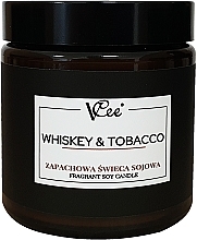 Kup Zapachowa świeca sojowa Whisky i tytoń - Vcee Whiskey & Tobacco Fragrant Soy Candle