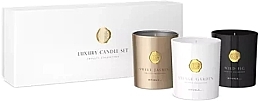 Zestaw - Rituals Private Collection Set 2023 (candle/140g*3) — Zdjęcie N1