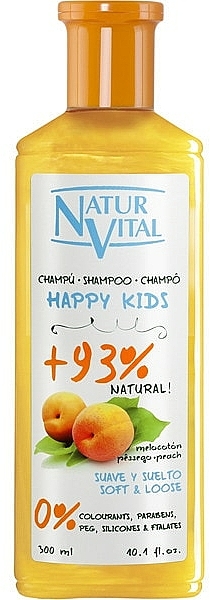 Szampon dla dzieci - Natur Vital Happy Kids Hair Shampoo — Zdjęcie N1