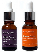 Kup Zestaw - Dr. Eve_Ryouth Collagen Plump & Wrinkle Renew Serum Set (ser/2x15ml)