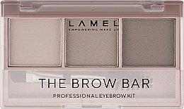 Kup Paleta cieni do brwi - LAMEL Make Up The Brow Bar Eyebrow Kit